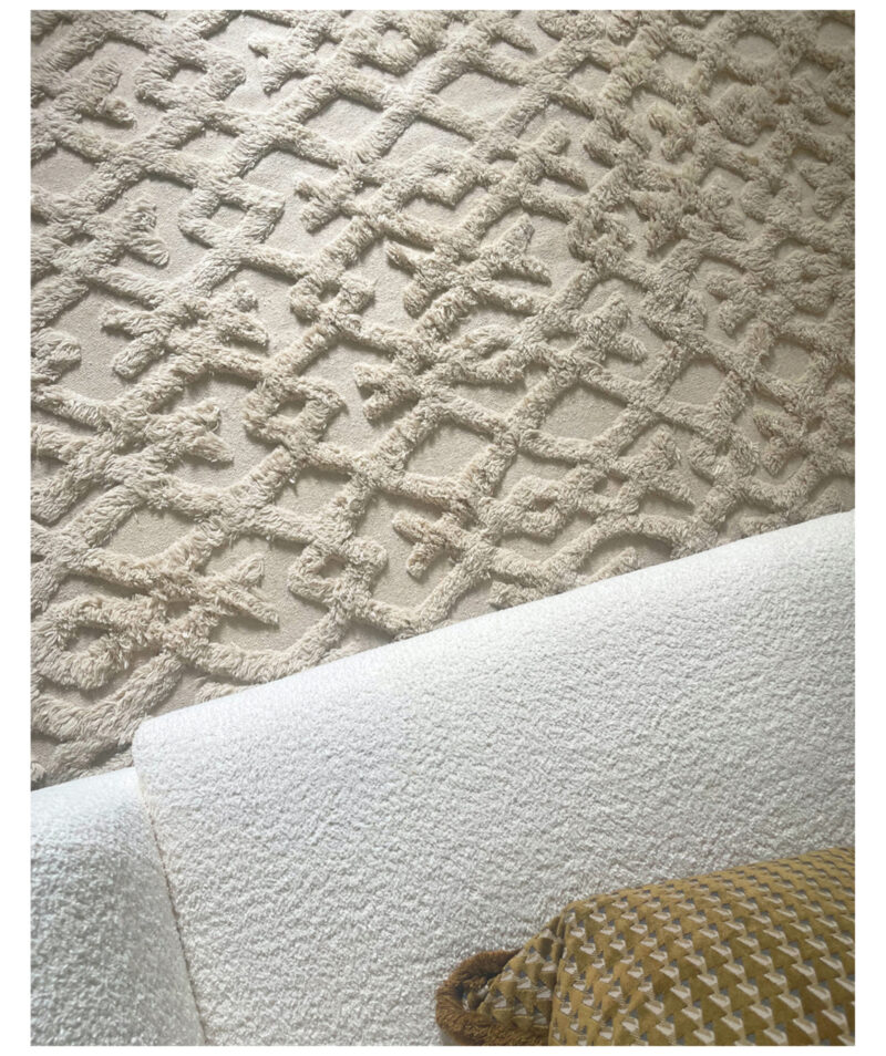 Persian Darie Maze | Natural White
