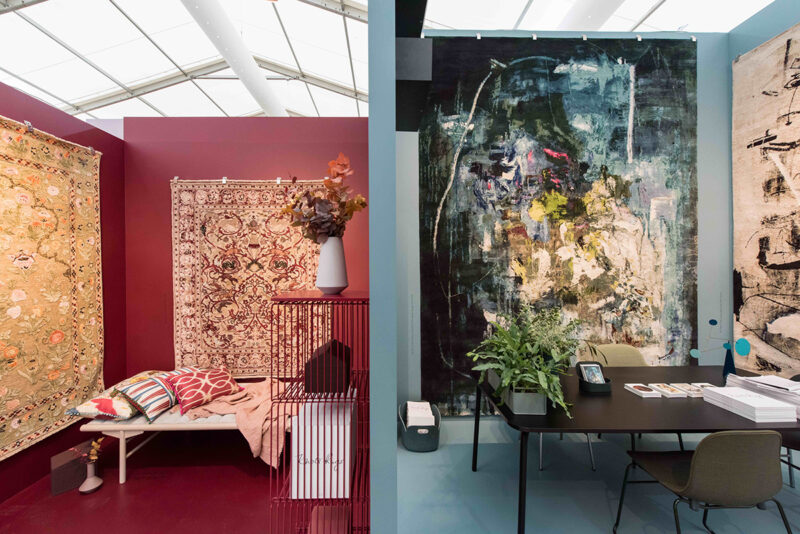 Knots Rugs at Decorex 2025 Artist Collaborations & Craft