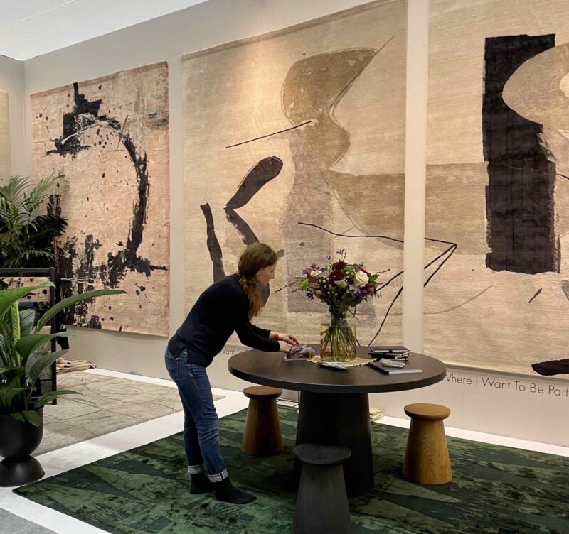 Knots Rugs at Decorex 2025 Artist Collaborations & Craft
