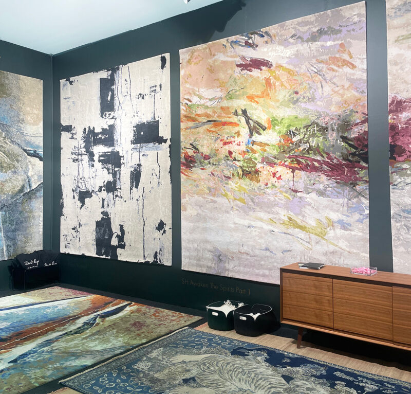 Knots Rugs at Decorex 2025 Artist Collaborations & Craft