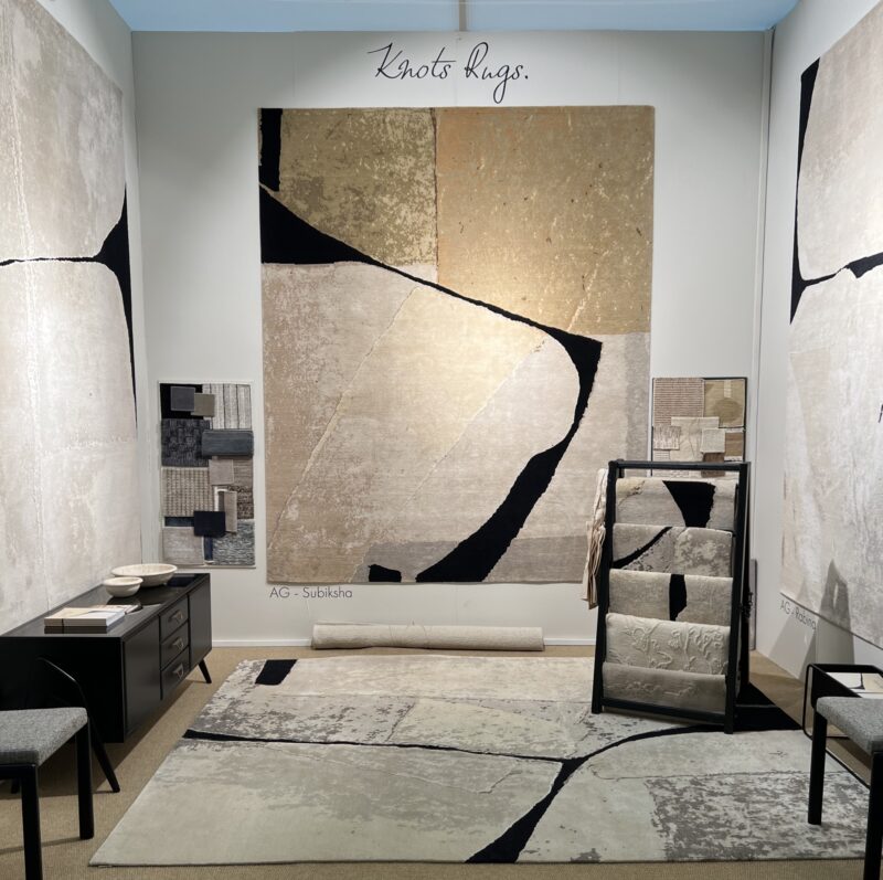 Knots Rugs at Decorex 2025 Artist Collaborations & Craft
