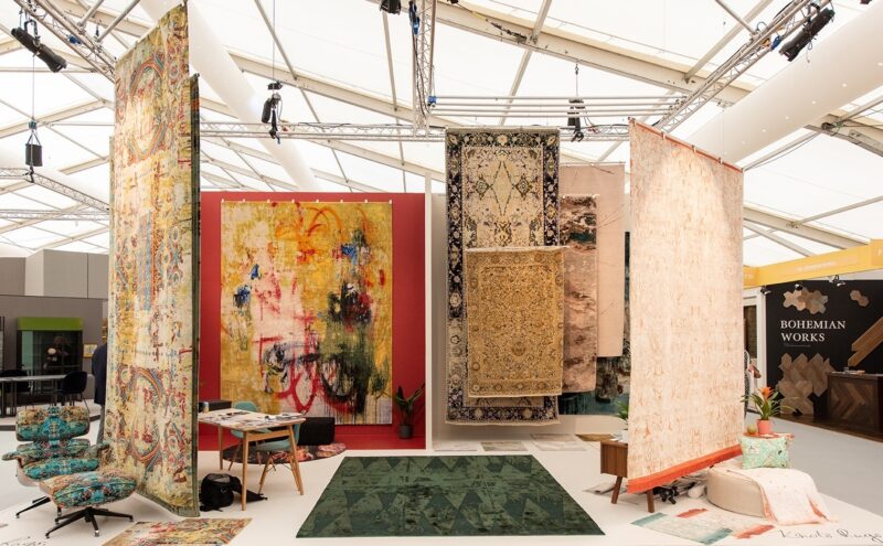 Knots Rugs at Decorex 2025 Artist Collaborations & Craft